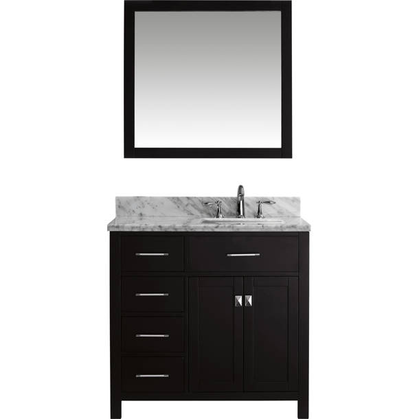 Winston Porter Slagelse 36" Bathroom Vanity Base Only & Reviews Wayfair